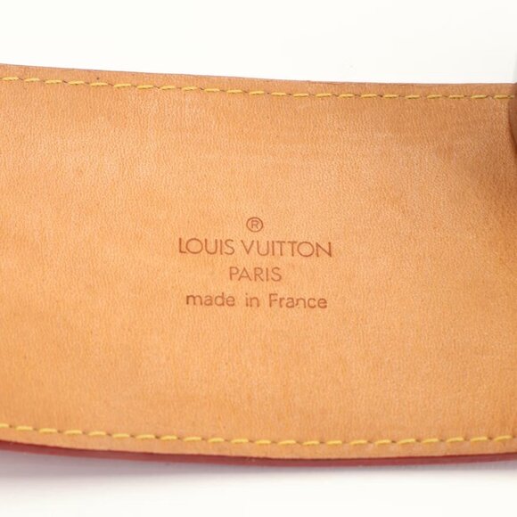 Louis Vuitton Charlton Bracelet in Red Monogram Vernis Leather/NWOT - Picture 6 of 8